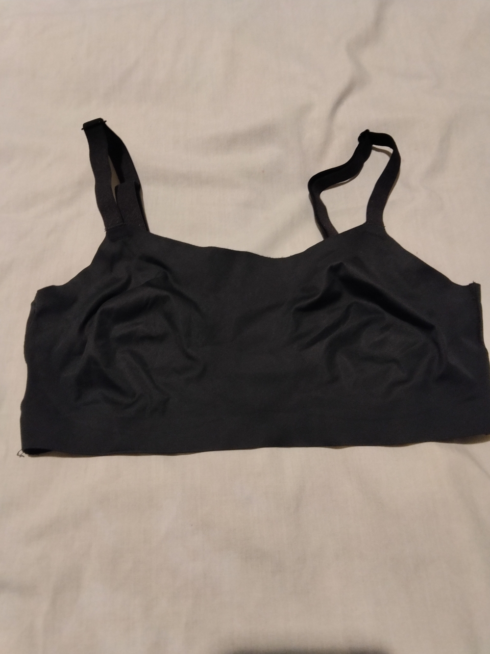 Midnight by Carole Hochman Black Seamless Wireless Bralette